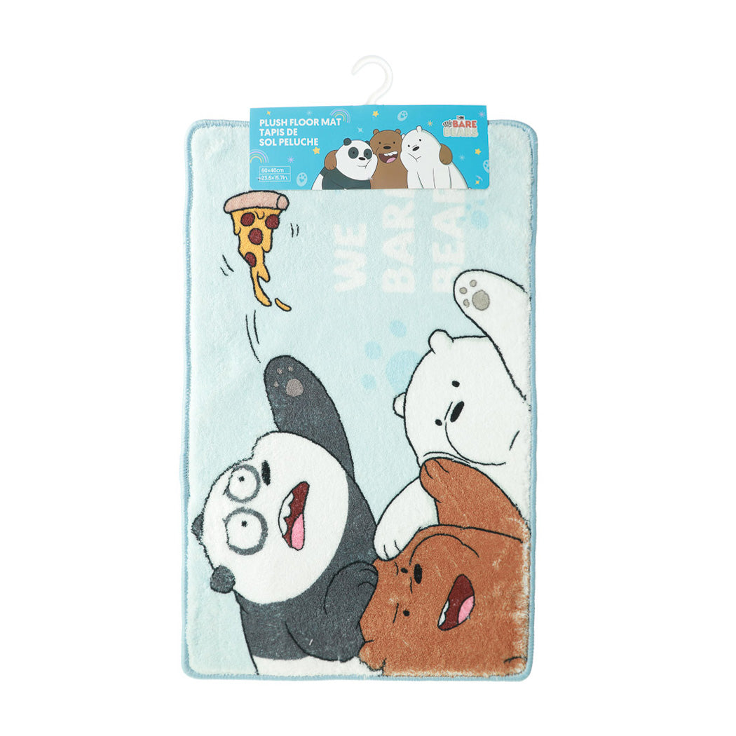 MINISO WE BARE BEARS COLLECTION 5.0 PLUSH FLOOR MAT ( BLUE ) 2013358411105 LIFE DEPARTMENT