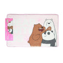 MINISO WE BARE BEARS COLLECTION 5.0 PLUSH FLOOR MAT ( PINK ) 2013358412102 LIFE DEPARTMENT-1