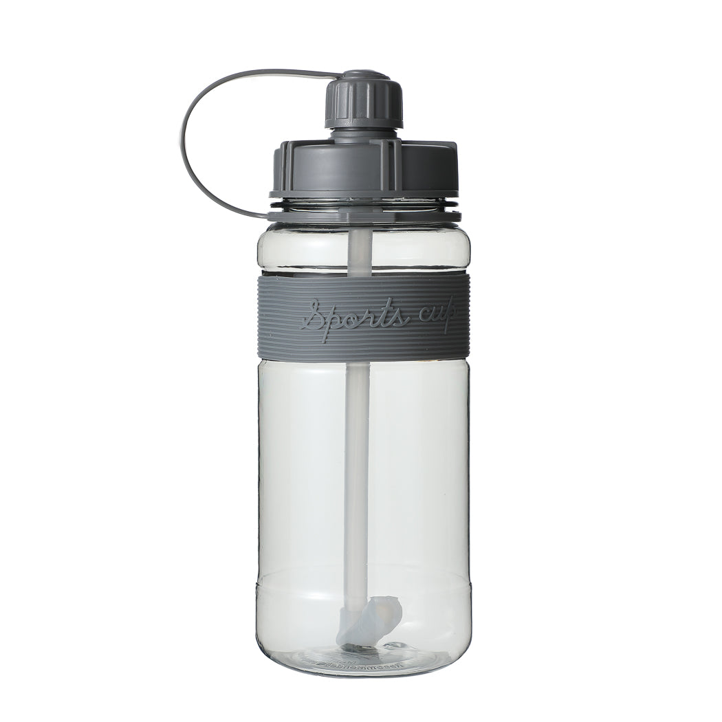 MINISO LARGE CAPACITY PLASTIC WATER BOTTLE FOR SPORTS (1000ML) (GRAY) 2013385511106 PLASTIC WATER BOTTLE