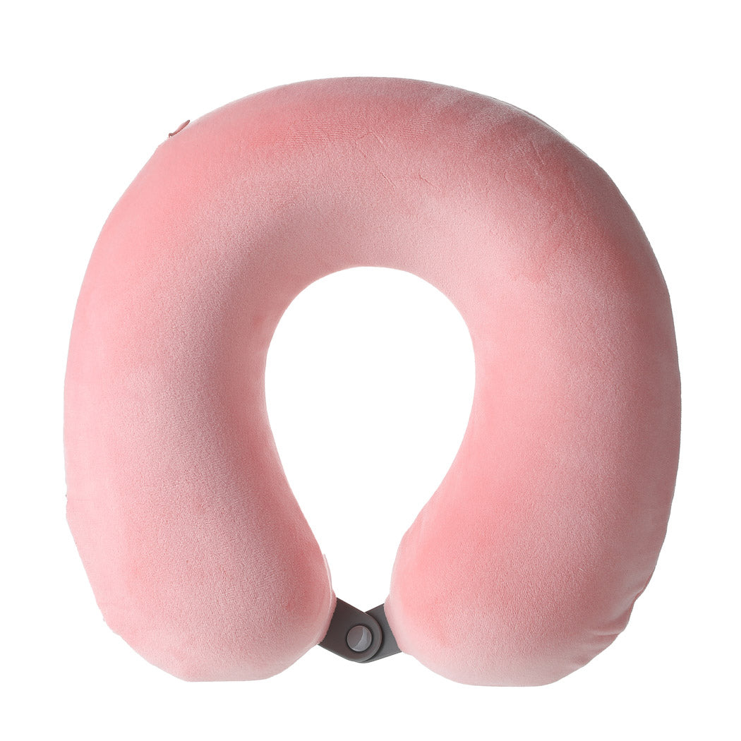 MINISO DUAL COLOR MEMORY FOAM U SHAPED NECK PILLOW(PINK) 2013550912103 U-SHAPED NECK PILLOW