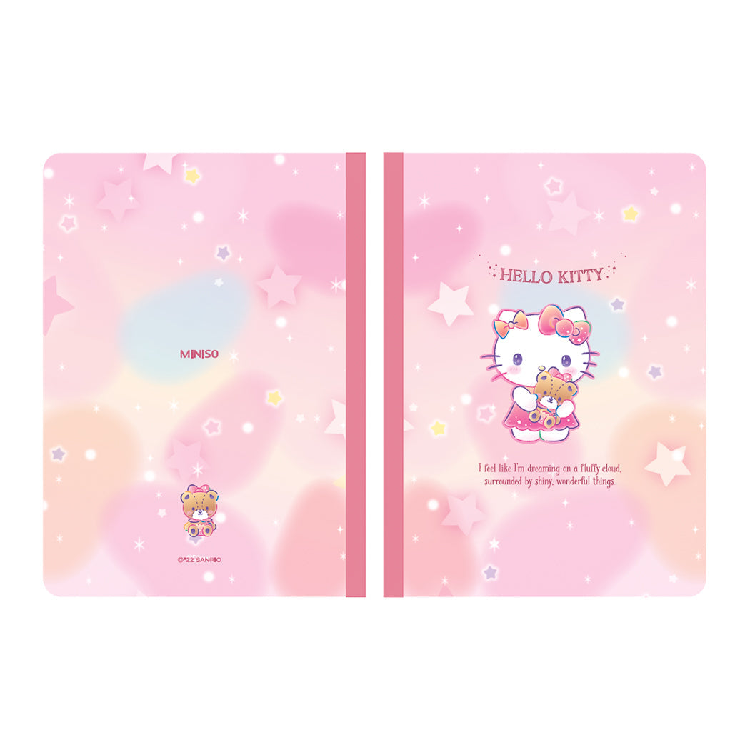 MINISO HELLO KITTY A6 GLUE-BOUND BOOK (32 SHEETS*2 PCS) 2013758910109 HARDCOVER MEMO BOOK