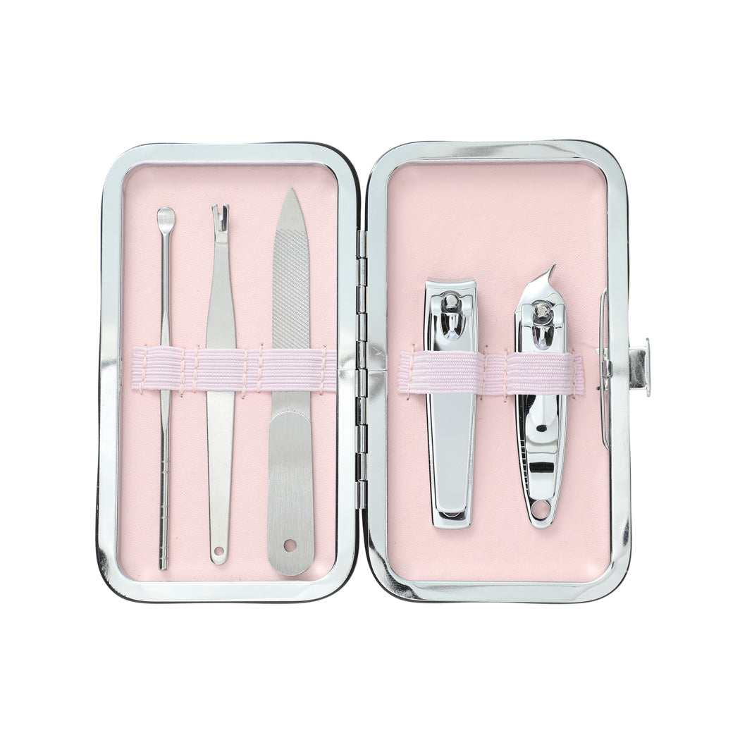 MINISO MANICURE SET (5 PCS WITH STORAGE CASE) 2013854810105 MANICURE KIT