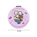 MINISO MINIONS 2.0 COLLECTION DOUBLE-SIDE COMPACT MIRROR 2013898310104 MAKEUP TOOLS-5