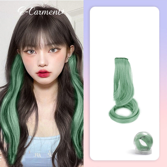 MINISO COLORFUL HAIR-HIGHLIGHTING HAIR EXTENSIONS ( 55CM, 2 PCS ) 2013962411102 MAKEUP TOOLS