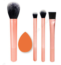 MINISO LUXURY SERIES 5-PIECE MAKEUP SPONGE & MAKEUP BRUSH MULTIFUNCTIONAL SET 2014087610104 MAKEUP BRUSH