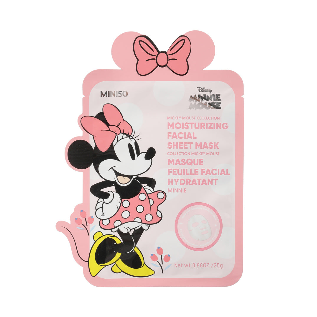 MINISO MICKEY MOUSE COLLECTION MOISTURIZING FACIAL SHEET MASK(MINNIE ...