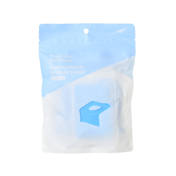 MINISO TRAVEL TOILET SEAT COVERS (9 PCS) 2014256410108 TRAVEL KIT