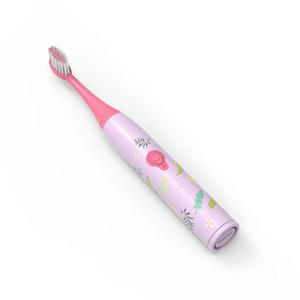 MINISO BATTERY POWERED CUTE DINOSAUR SERIES TOOTHBRUSH FOR KIDS  MODEL: SY052(PURPLE) 2014283710103 ELECTRIC BRUSH