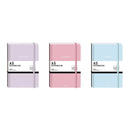 MINISO CREAM SERIES A5 HARDCOVER BOOK ( 80 SHEETS ) ( 3 ASSORTED MODELS ) 2014285710101 HARDCOVER MEMO BOOK-1
