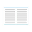 MINISO CREAM SERIES A5 HARDCOVER BOOK ( 80 SHEETS ) ( 3 ASSORTED MODELS ) 2014285710101 HARDCOVER MEMO BOOK-3