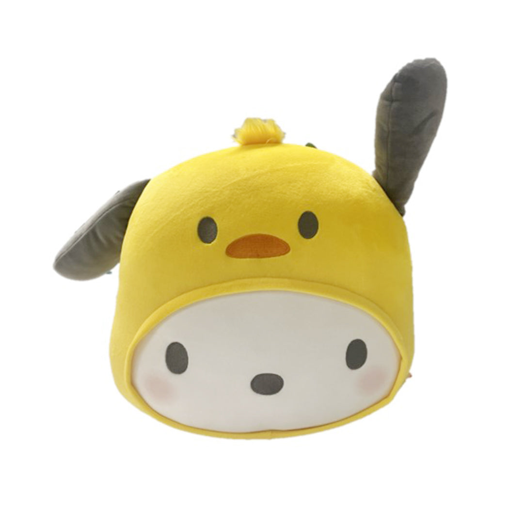 MINISO SANRIO CHARACTER HEAD-SHAPE PILLOW (POCHACCO) 2014316110108 BACK CUSHION