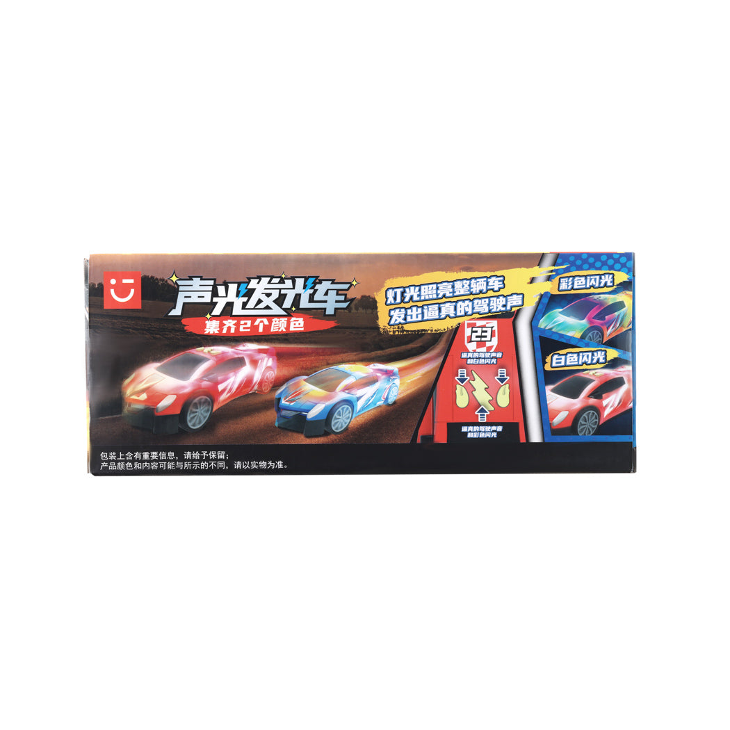 MINISO SOUND & LIGHT EMITTING CAR 001 (2 ASSORTED MODELS) 2014445810108 TOY WITH SOUND AND LIGHT