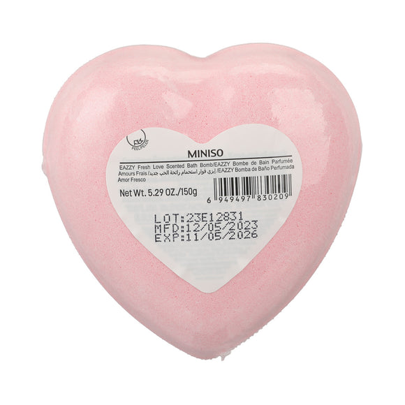 MINISO EAZZY FRESH LOVE SCENTED BATH BOMB 2014475710102 BATH SALT