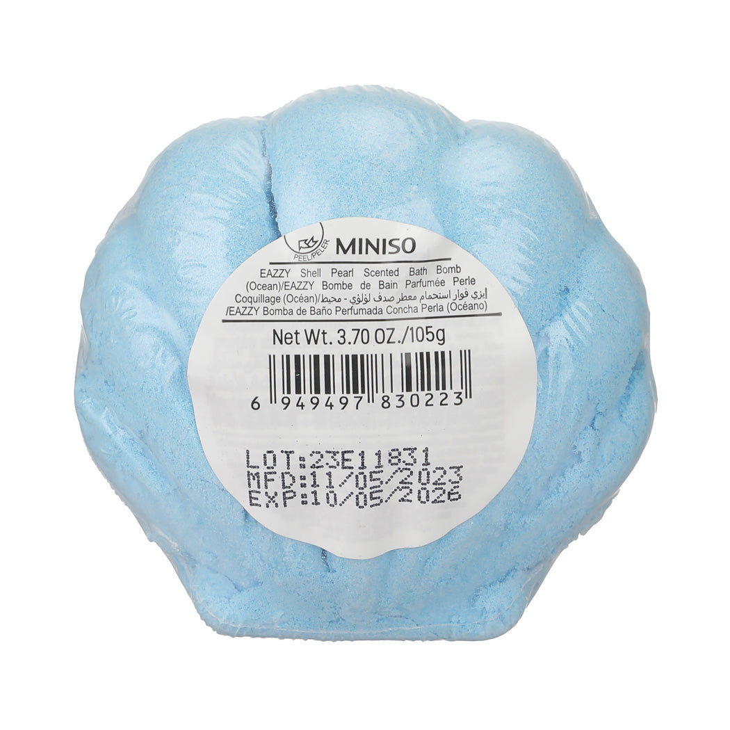 MINISO EAZZY SHELL PEARL SCENTED BATH BOMB (OCEAN) 2014475910106 BATH SALT