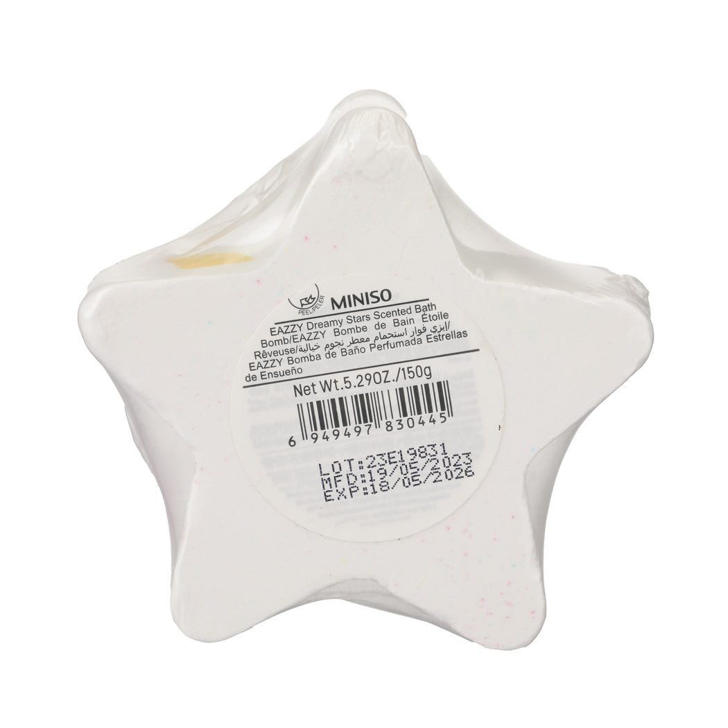 MINISO EAZZY DREAMY STARS SCENTED BATH BOMB 2014476910105 BATH SALT