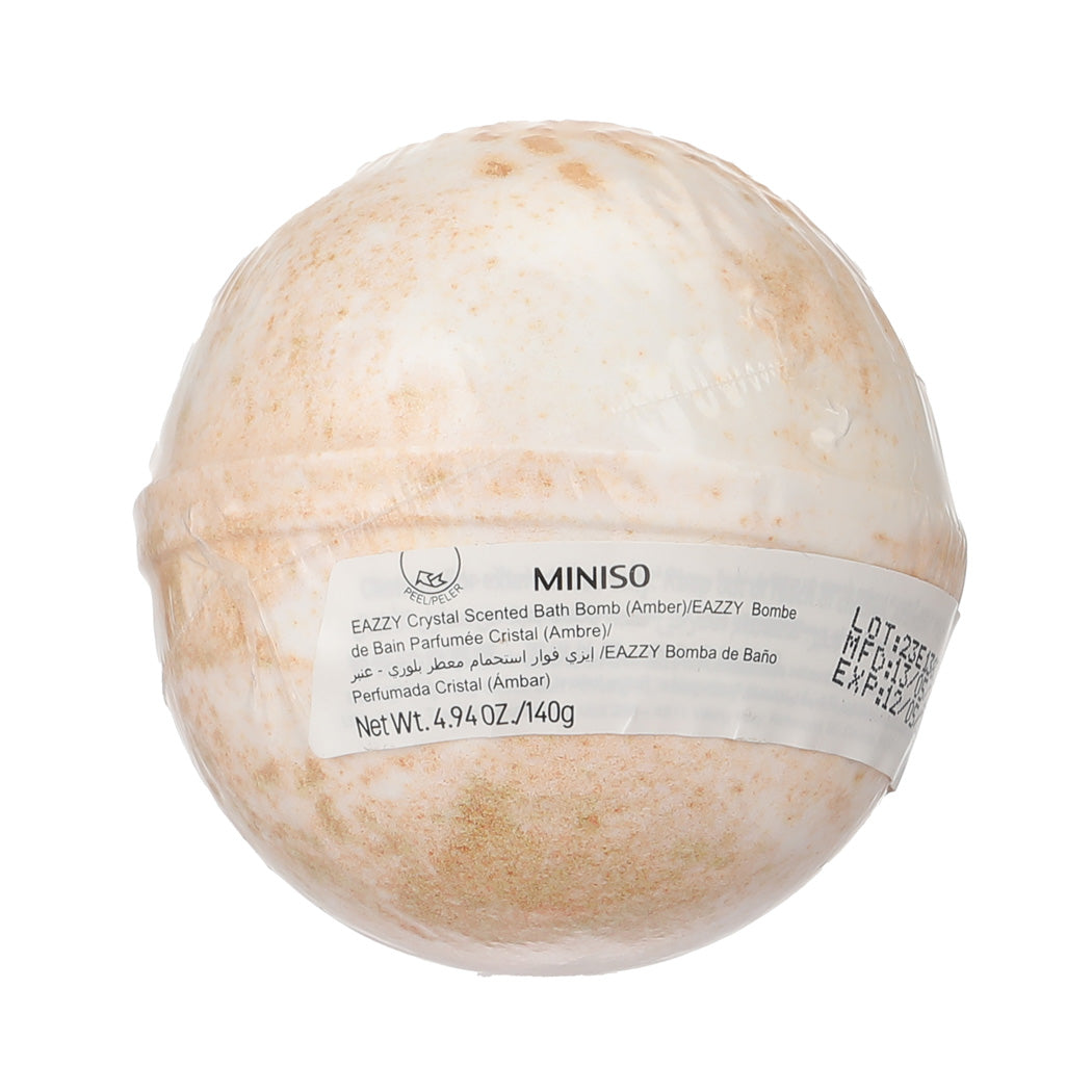 MINISO EAZZY CRYSTAL SCENTED BATH BOMB (AMBER) 2014477710100 BATH SALT