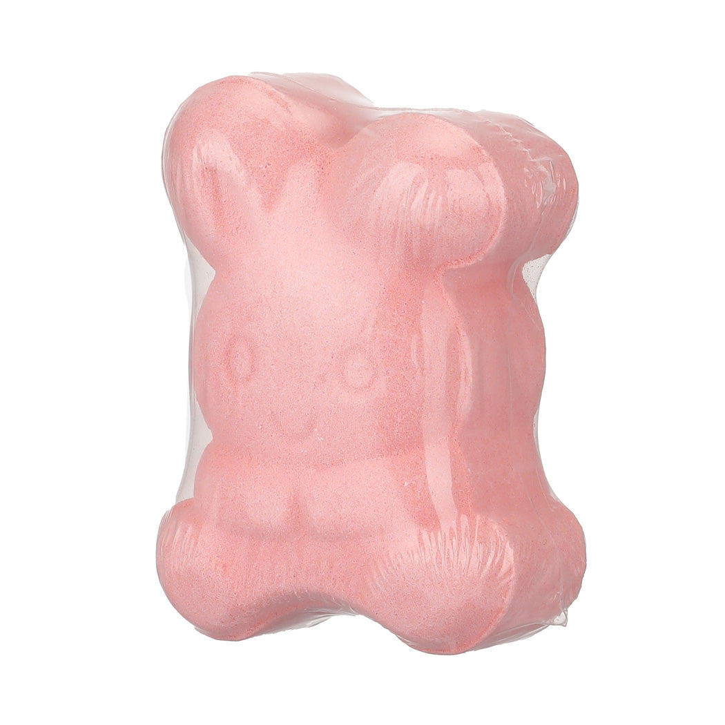 MINISO EAZZY RABBIT SHAPED STRAWBERRY SCENTED BATH BOMB 2014478510105 BATH SALT