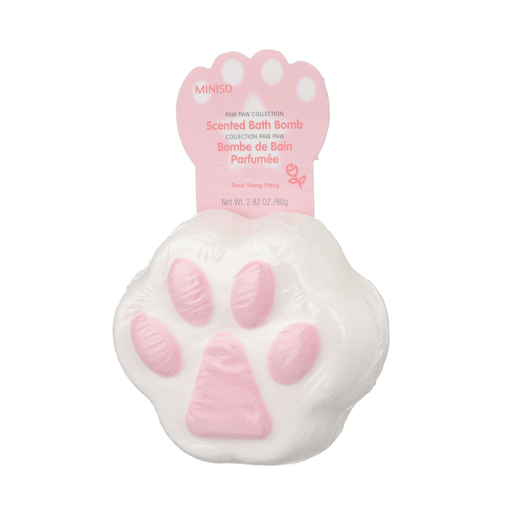 MINISO PAW PAW COLLECTION SCENTED BATH BOMB (ROSE YLANG-YLANG) 2014478710109 BATH SALT