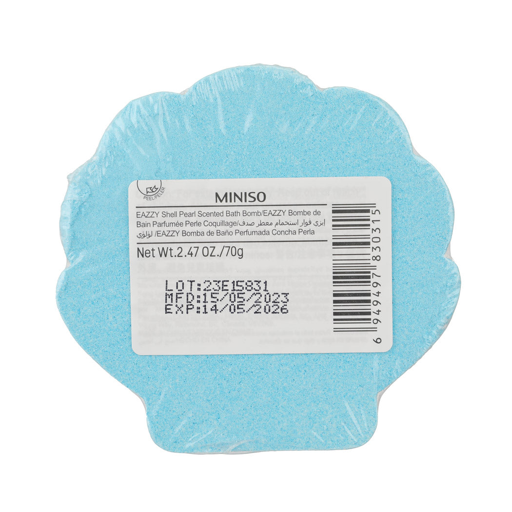 MINISO EAZZY SHELL PEARL SCENTED BATH BOMB 2014478810106 BATH SALT