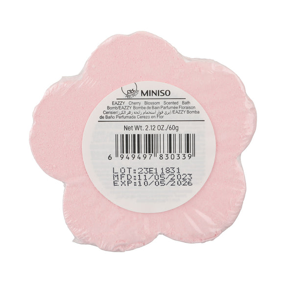 MINISO EAZZY CHERRY BLOSSOM SCENTED BATH BOMB 2014479010109 BATH SALT