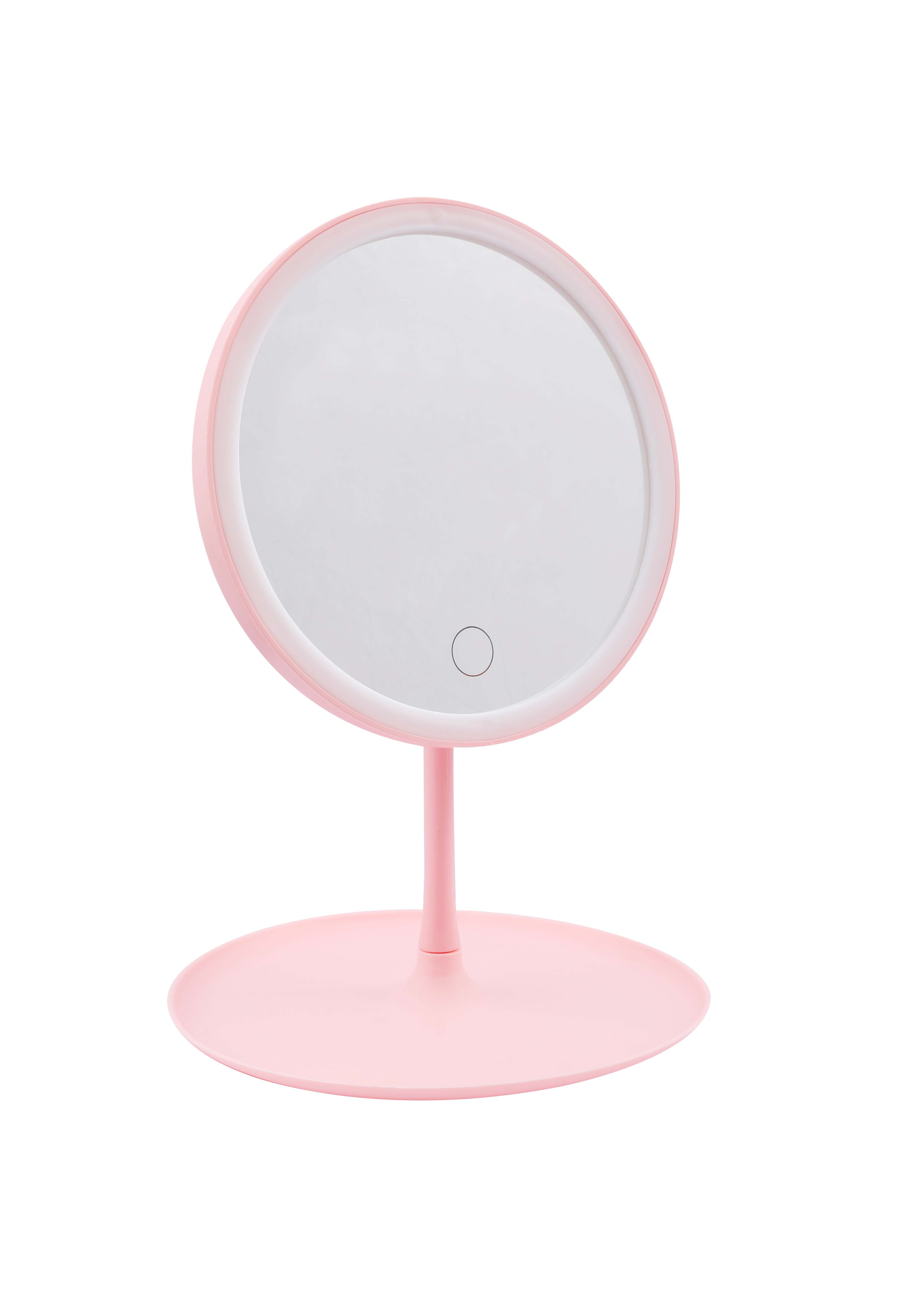 MINISO LED BATTERY POWERED STEPLESS DIMMING ROUND MIRROR (4.5V) 2014597410102 TABLE MIRROR