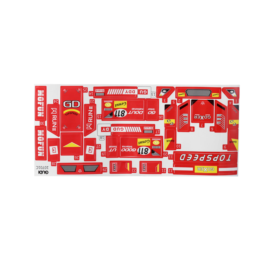 MINISO BUILDING BLOCKS 10701C (RED RACING CAR) 2014617710106 BUILDING BLOCKS