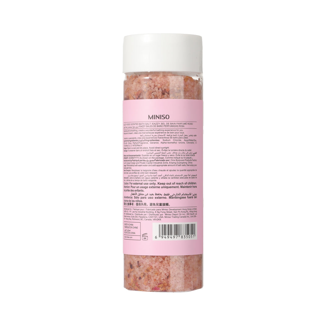 MINISO EAZZY ROSE SCENTED BATH SALT 2014641810100 BATH SALT