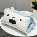 MINISO WE BARE BEARS COLLECTION DUAL USE NAP PILLOW SEAT CUSHION ( ICE BEAR ) 2014686111101 LIFE DEPARTMENT-3