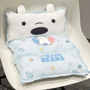 MINISO WE BARE BEARS COLLECTION DUAL USE NAP PILLOW SEAT CUSHION ( ICE BEAR ) 2014686111101 LIFE DEPARTMENT-1