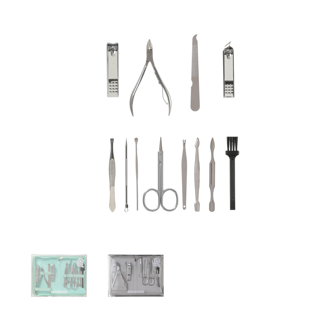 MINISO PROFESSIONAL MANICURE SET (12 PCS WITH STORAGE CASE) 2014919810108 MANICURE KIT