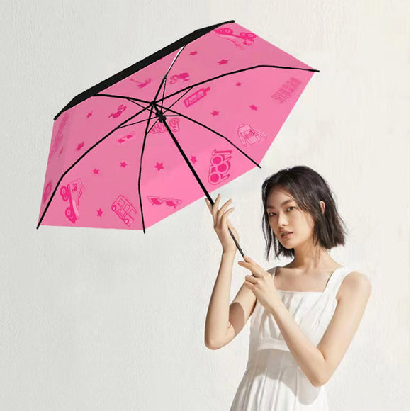 MINISO BARBIE COLLECTION SUN UMBRELLA 2015021010103 LONG UMBRELLA