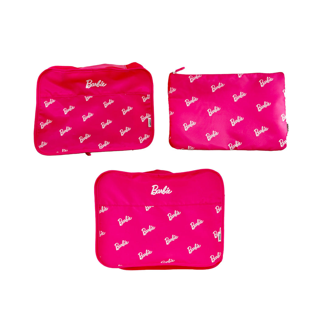 MINISO BARBIE COLLECTION CLOTHES STORAGE BAGS ( 3 PCS ) 2015032010109 LIFE DEPARTMENT