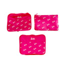 MINISO BARBIE COLLECTION CLOTHES STORAGE BAGS ( 3 PCS ) 2015032010109 LIFE DEPARTMENT-1