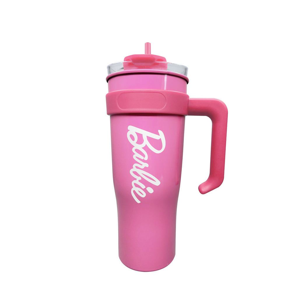 MINISO BARBIE COLLECTION STEEL CUP WITH STRAW ( 1600ML ) 2015037310105 LIFE DEPARTMENT