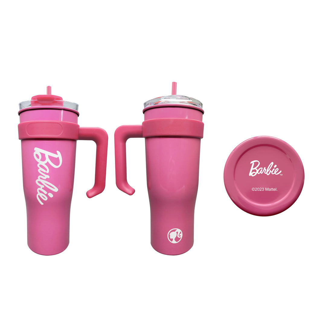 MINISO BARBIE COLLECTION STEEL CUP WITH STRAW ( 1600ML ) 2015037310105 LIFE DEPARTMENT