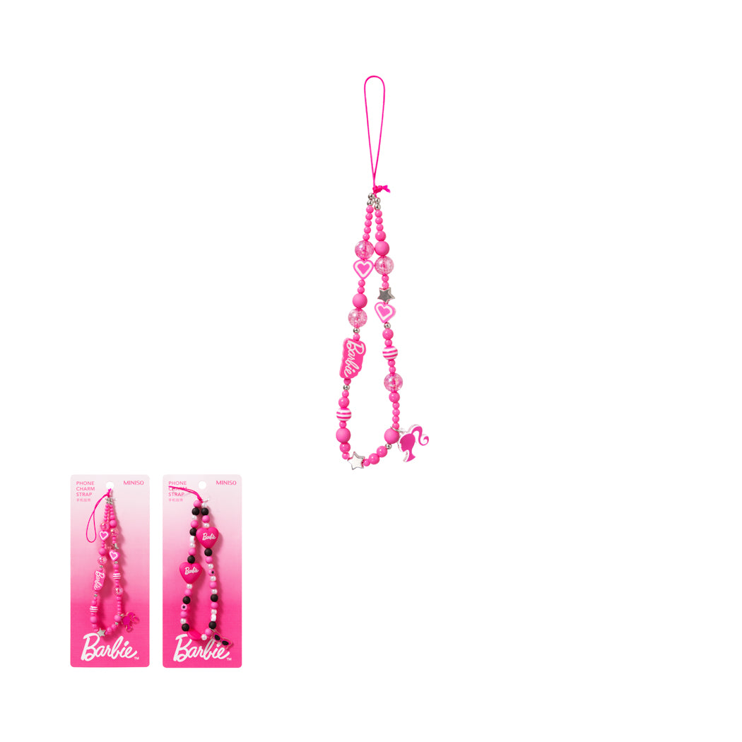 MINISO BARBIE COLLECTION BEADED PHONE CHARM STRAP 2015037910107 PHONE CHARM STRAP