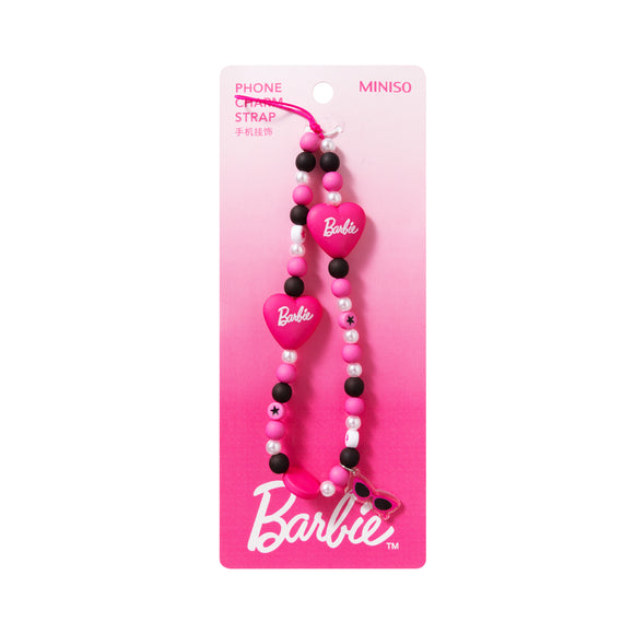 MINISO BARBIE COLLECTION BEADED PHONE CHARM STRAP 2015037910107 PHONE CHARM STRAP