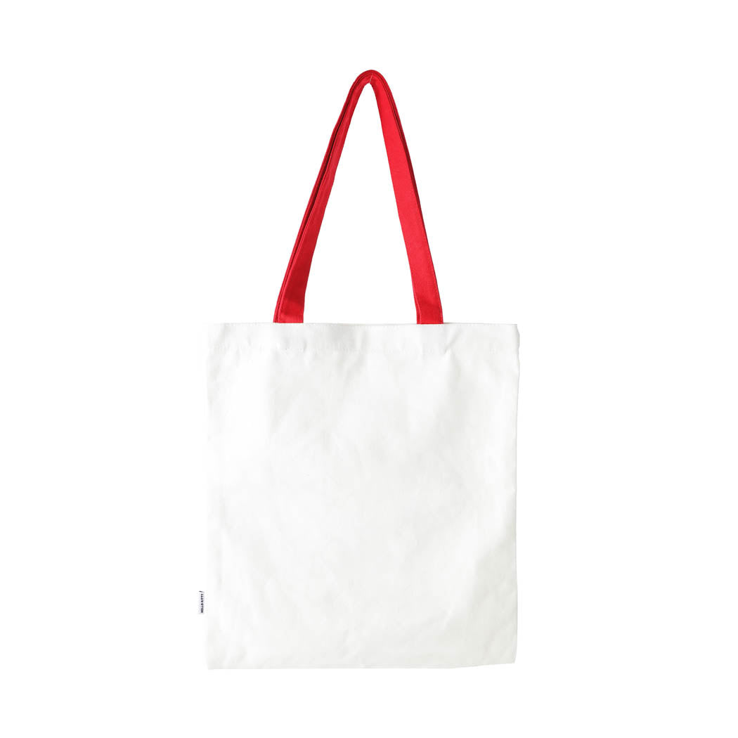 MINISO HELLO KITTY APPLE COLLECTION SHOPPING BAG(WHITE) 2015073910109 GROCERY BAG