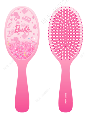 MINISO BARBIE COLLECTION PADDLE BRUSH 2015101910101 COMB
