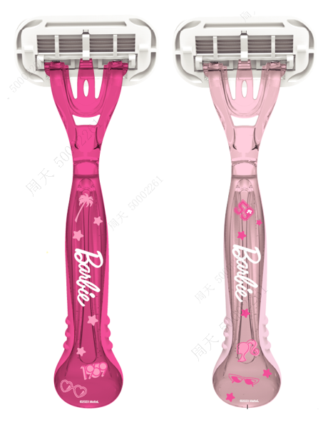 MINISO BARBIE COLLECTION WOMEN'S 5-BLADE RAZOR 2015102910100 RAZOR