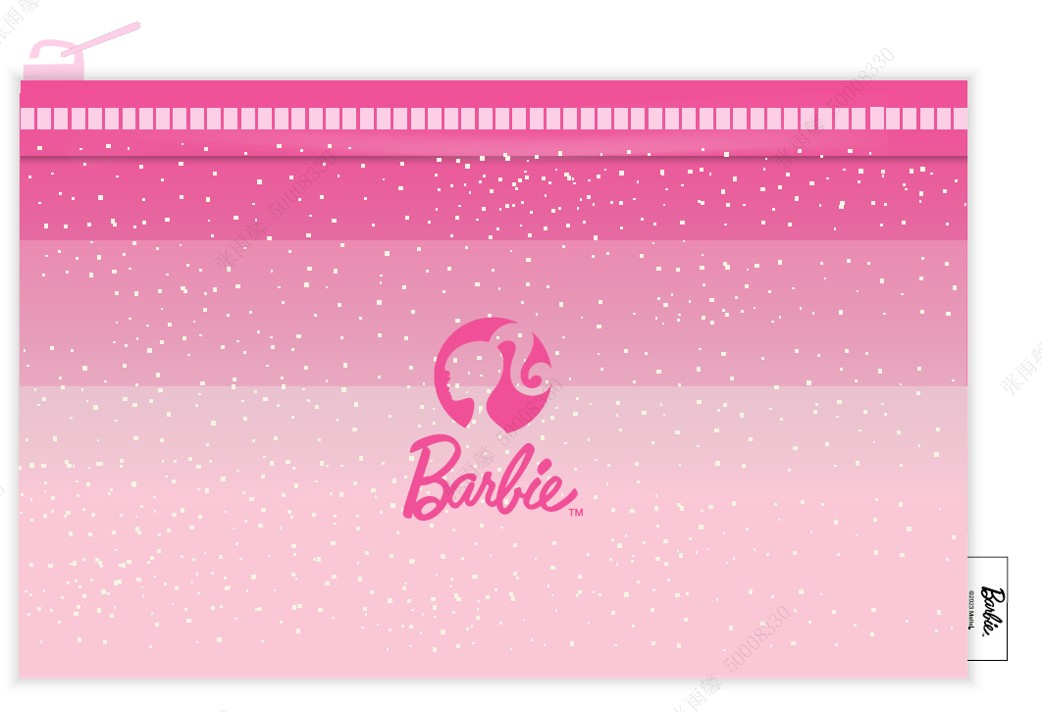 MINISO BARBIE COLLECTION PVC STATIONERY CASE (20×14.5CM) 2015103310107 STATIONERY ORGANIZER