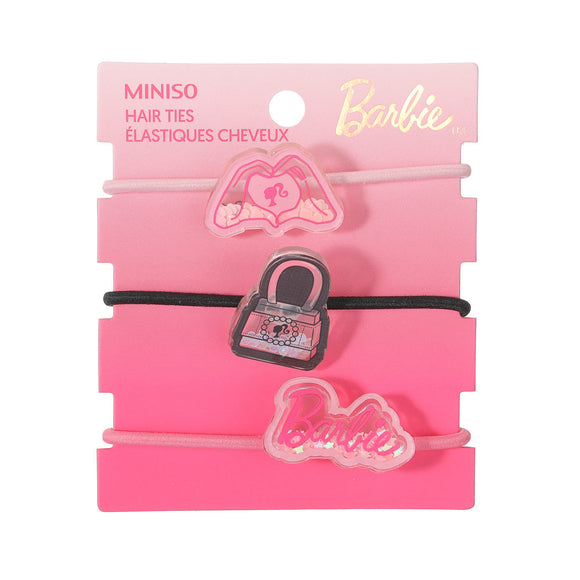 MINISO BARBIE COLLECTION HAIR TIES (3 PCS) 2015179810105 HAIR TIE