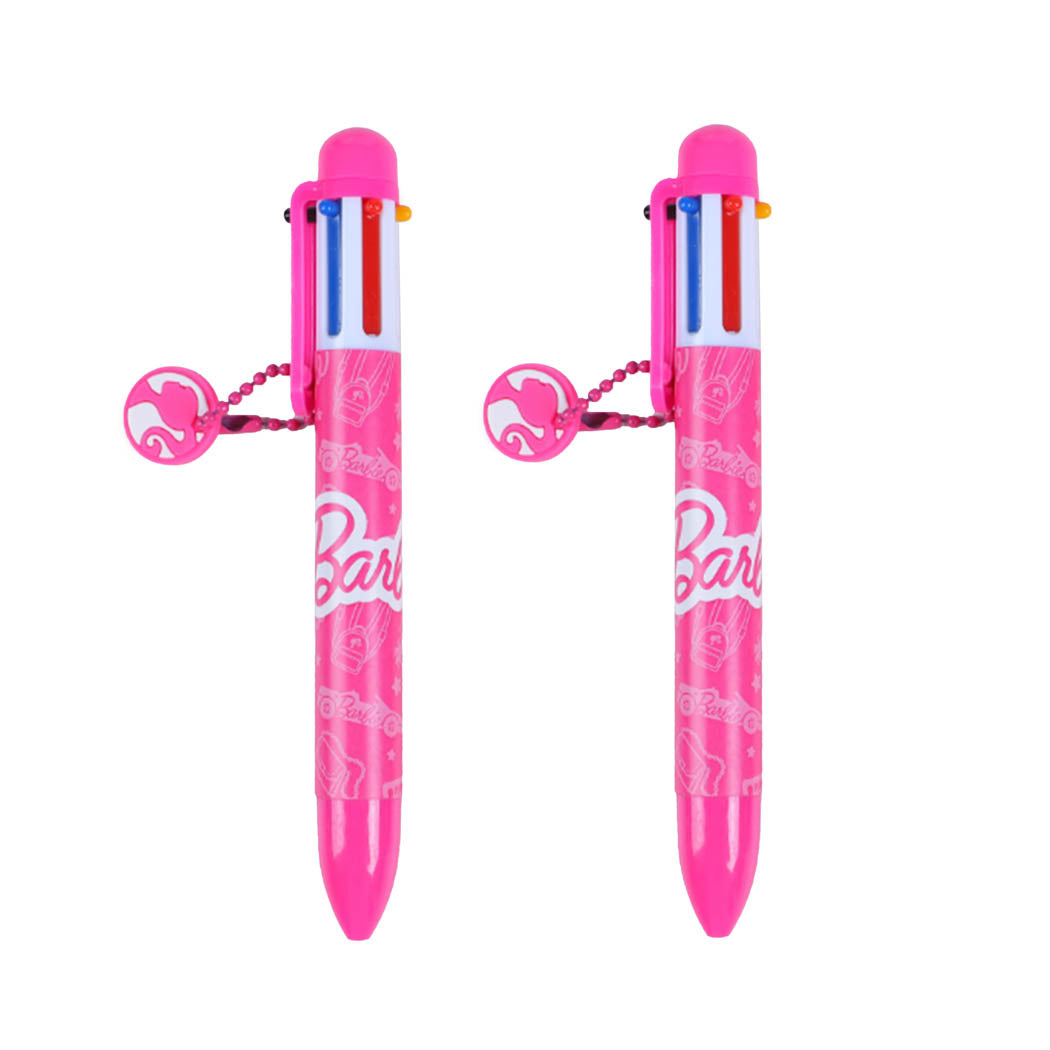 MINISO BARBIE COLLECTION 6-COLOR PENDANT BALLPOINT PEN (2 ASSORTED MODELS) PDQ 2015269110108 FUN SIGNING PEN