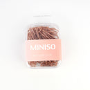 MINISO ROSE GOLD SERIES PAPER CLIPS ( 80 PCS ) PDQ 2015285410107 STATIONERY & GIFT-1