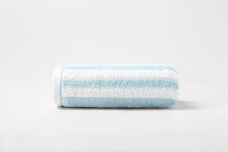 MINISO STRIPED PURE COTTON TOWEL ( BLUE ) 2015298011100 TEXTILE