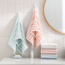 MINISO STRIPED PURE COTTON TOWEL ( RED ) 2015298012107 TEXTILE-3
