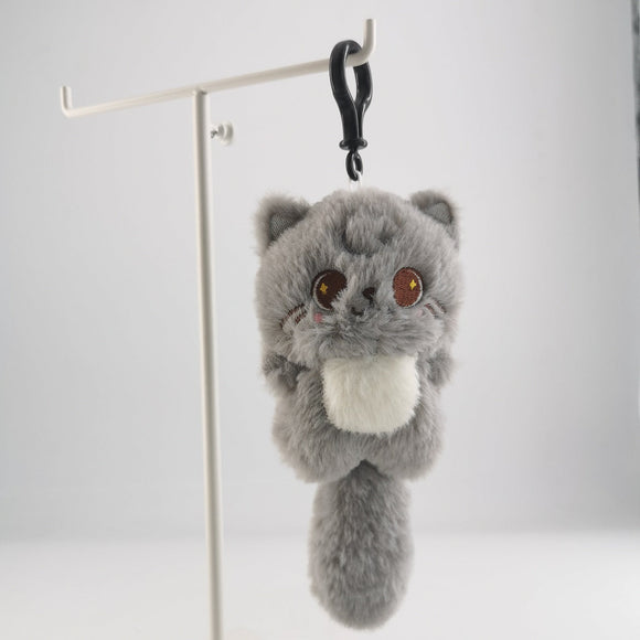 MINISO DESERT STAR SERIES 4.5IN. PLUSH PENDANT(GRAY) 2015339011106 FASHIONABLE ORNAMENTS