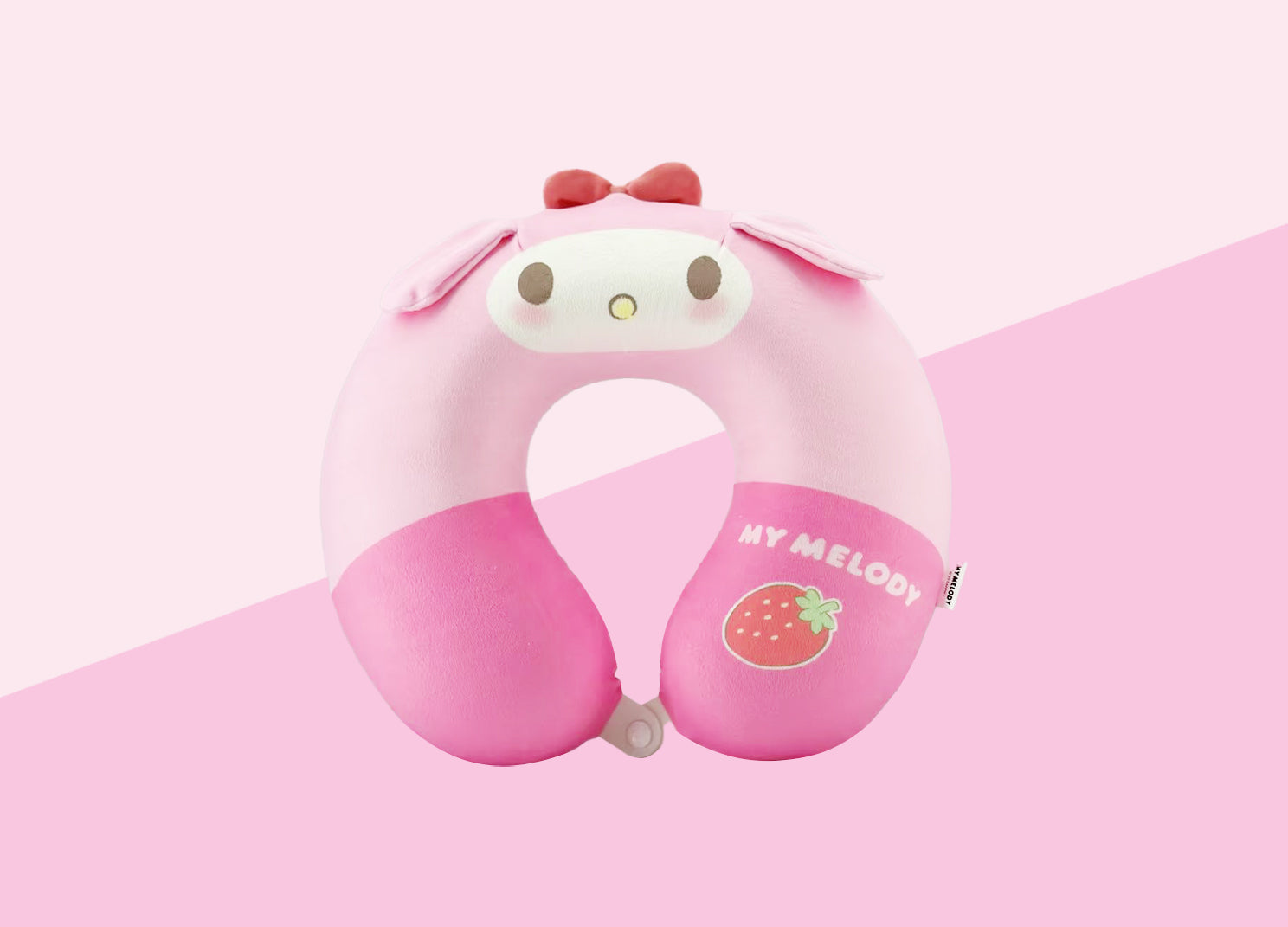 MINISO SANRIO CHARACTERS STRAWBERRY COLLECTION MEMORY FOAM U-SHAPED NECK PILLOW (MY MELODY) 2015520311107 U-SHAPED NECK PILLOW