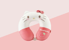 MINISO SANRIO CHARACTERS STRAWBERRY COLLECTION MEMORY FOAM U-SHAPED NECK PILLOW (HELLO KITTY) 2015520312104 U-SHAPED NECK PILLOW
