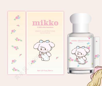 MINISO MIKKO  LOVELY KITTEN EAU DE PARFUM (APRICOT) 2015730510109 WOMEN'S PERFUME